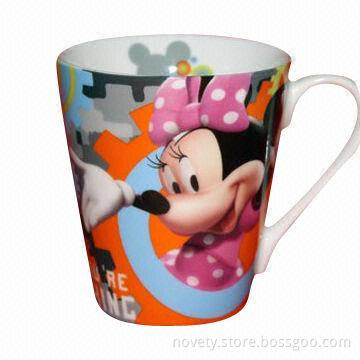 Ceramic Coffee Mug, Measures 80 x 102 x 54mm, with Very Large Space for Logo Printing